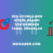 SEO Uyumlu Web Sitesi: Başarı İçin Gereken Temel Unsurlar