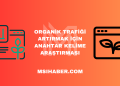 Organik Trafiği Artırmak İçin Anahtar Kelime Araştırması