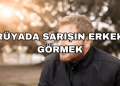 Rüyada Sarışın Erkek Görmek